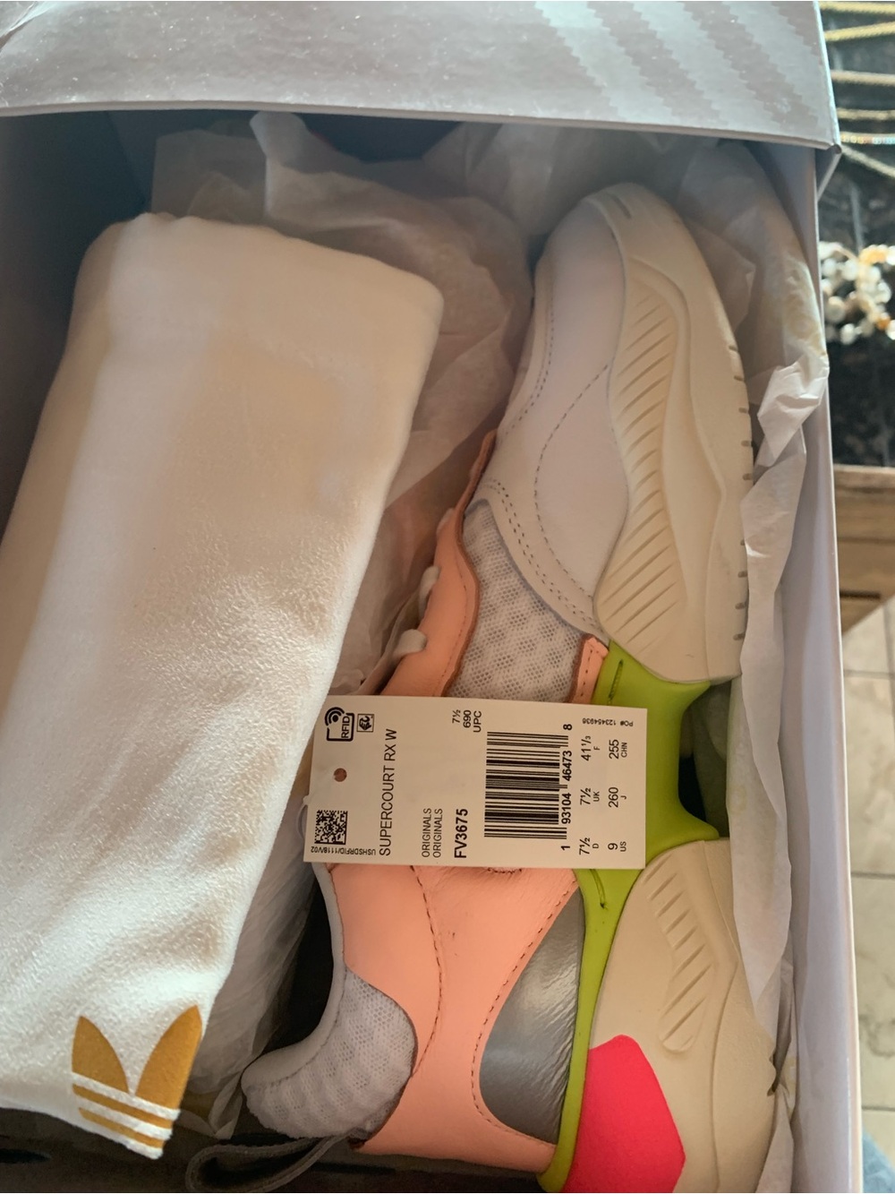 Women’s adidas supercourt rx size 9 brand new